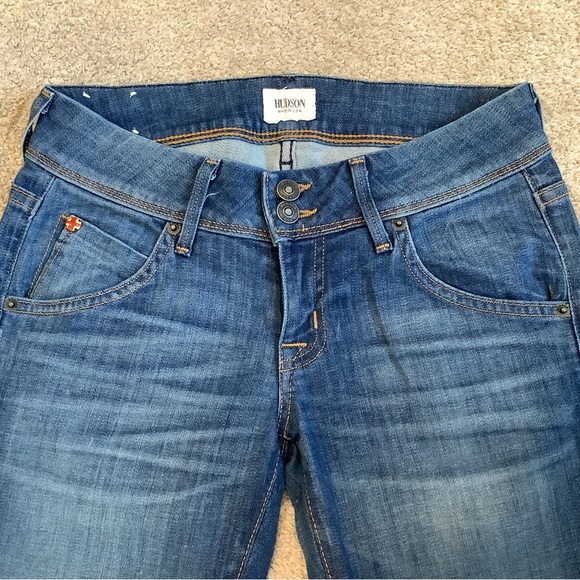 Hudson Jeans Beth Baby Boot Size 25 Made in USA Excellent Condition - Picture 3 of 12